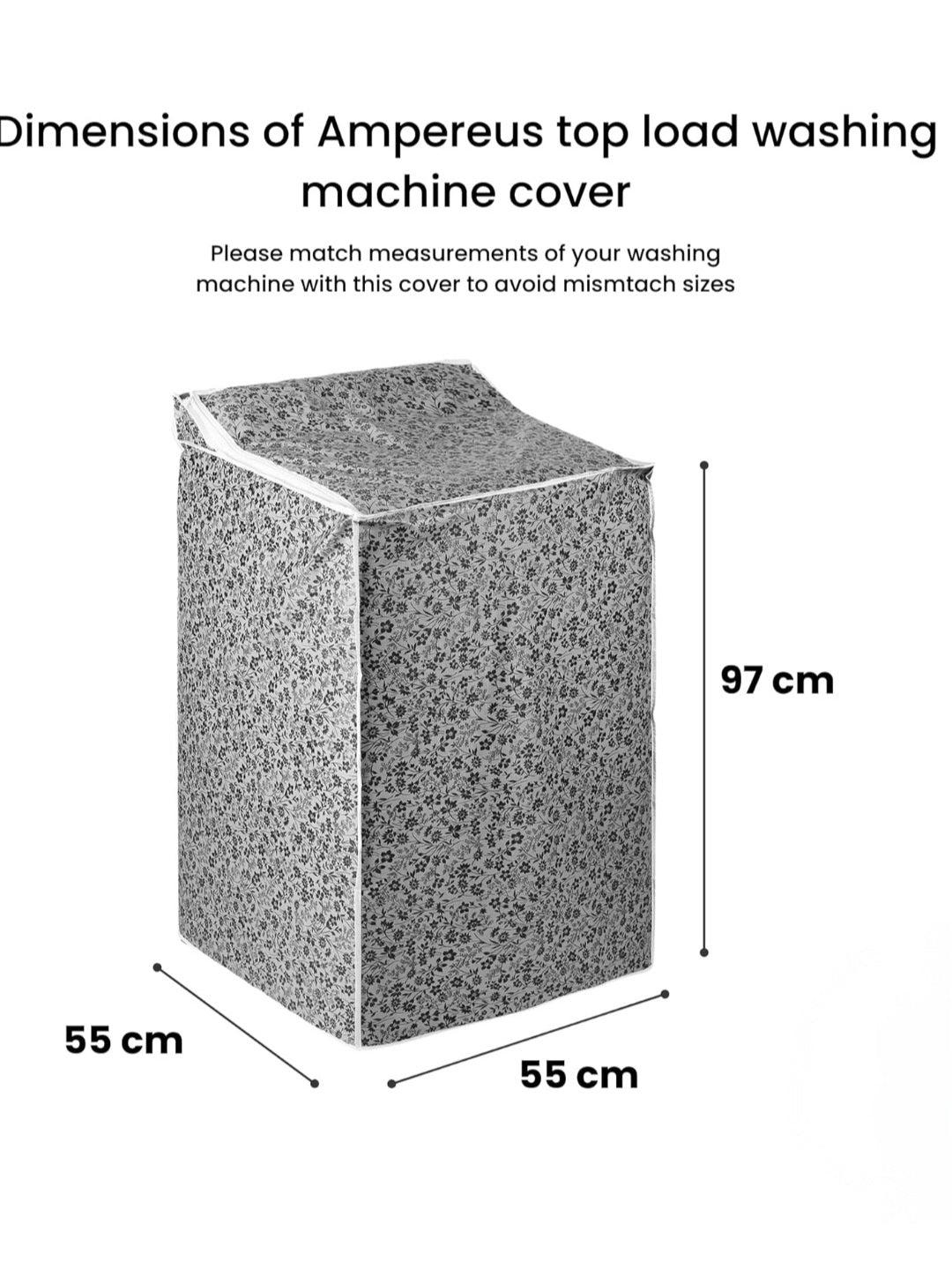 Top Load Washing Machine Cover (Back Panel, All Brands)