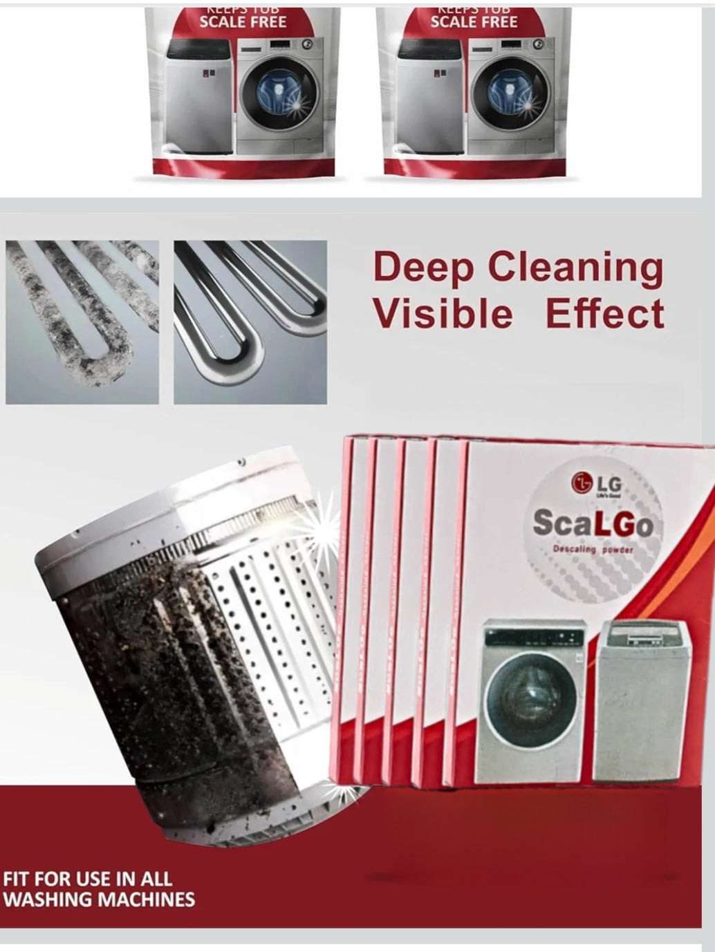 Lg Washing Machine Descaling Powder